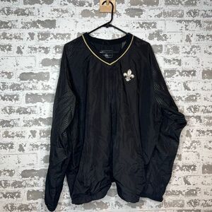 Holloway New Orleans saints windbreaker pullover